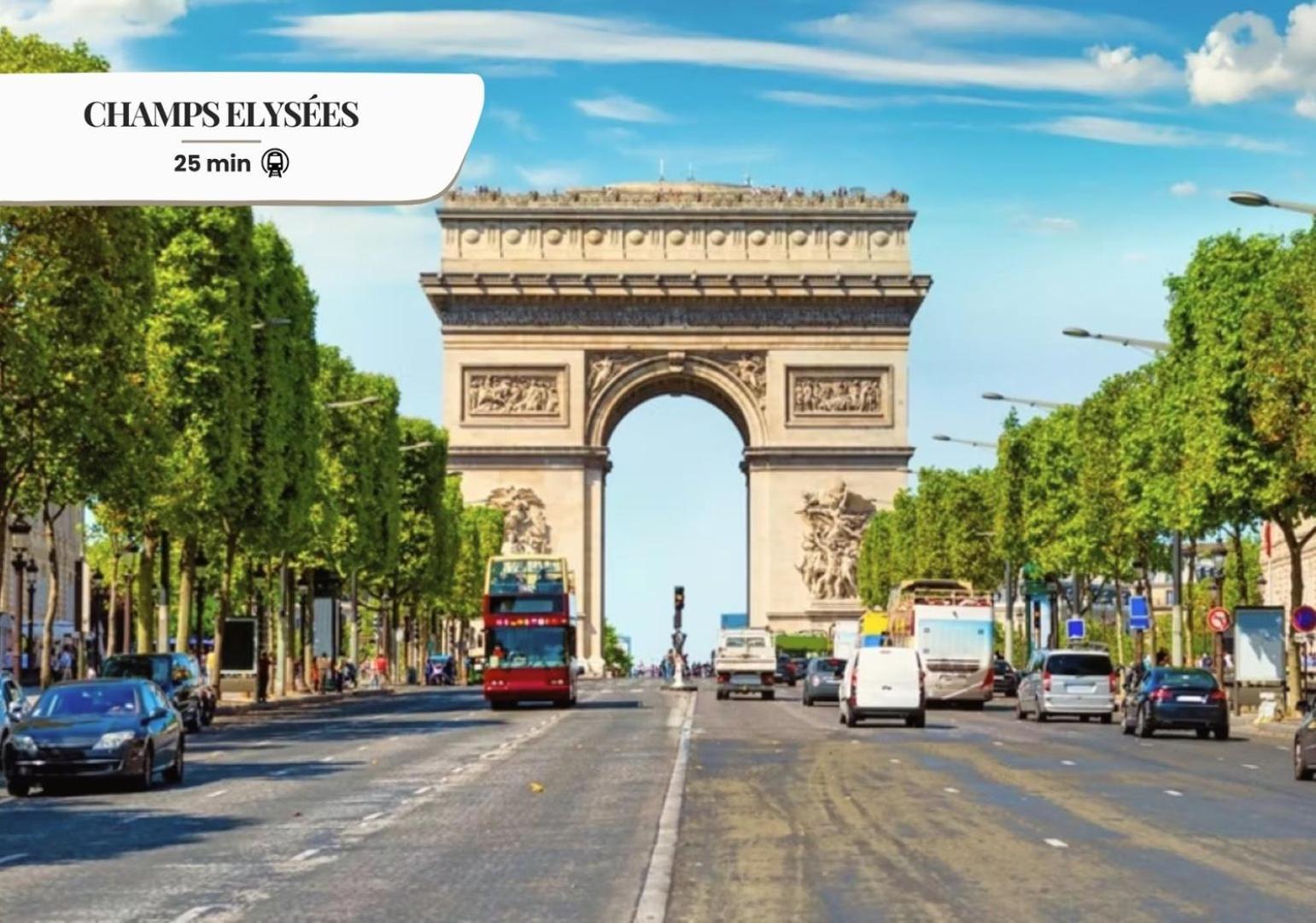 801 Suite Luxurys - Superbe Appartement Bagnolet Ngoại thất bức ảnh